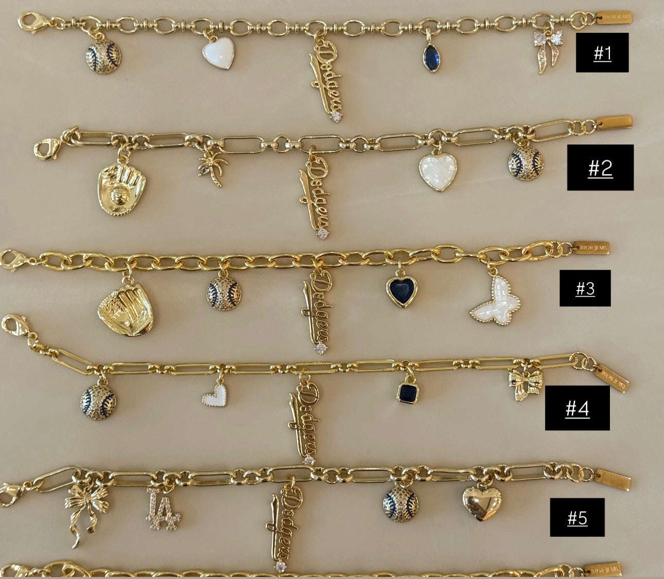 LA Lucky Charm Bracelet