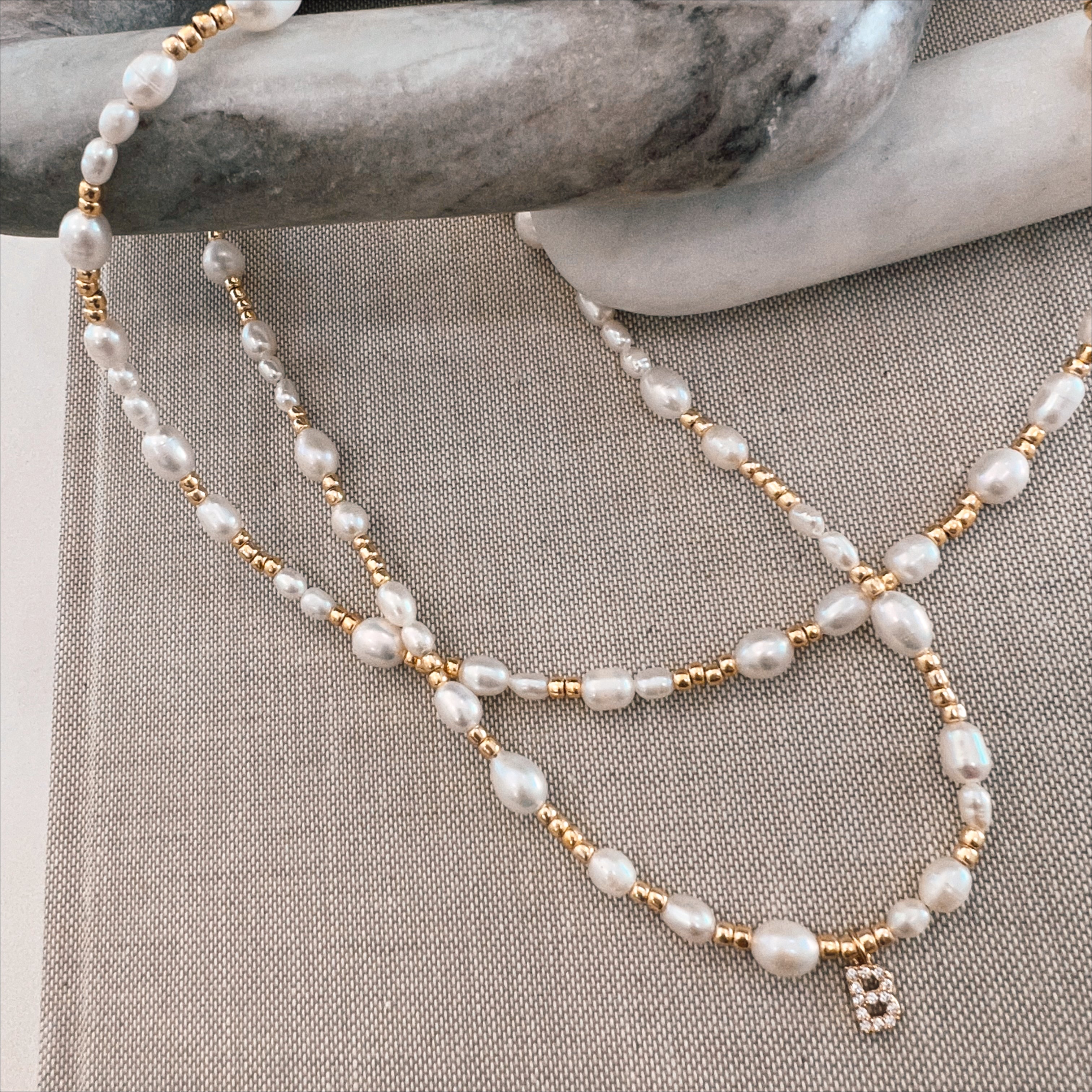 Be Your Best Version Pearl Choker