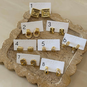 Pre-Fall Statement Earrings