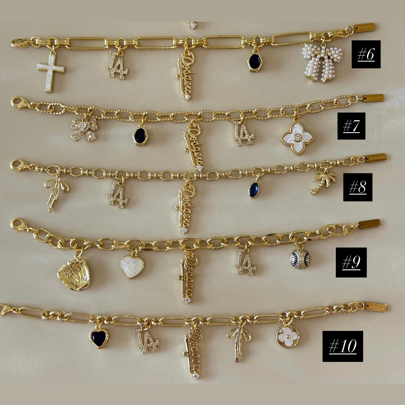 LA Lucky Charm Bracelet