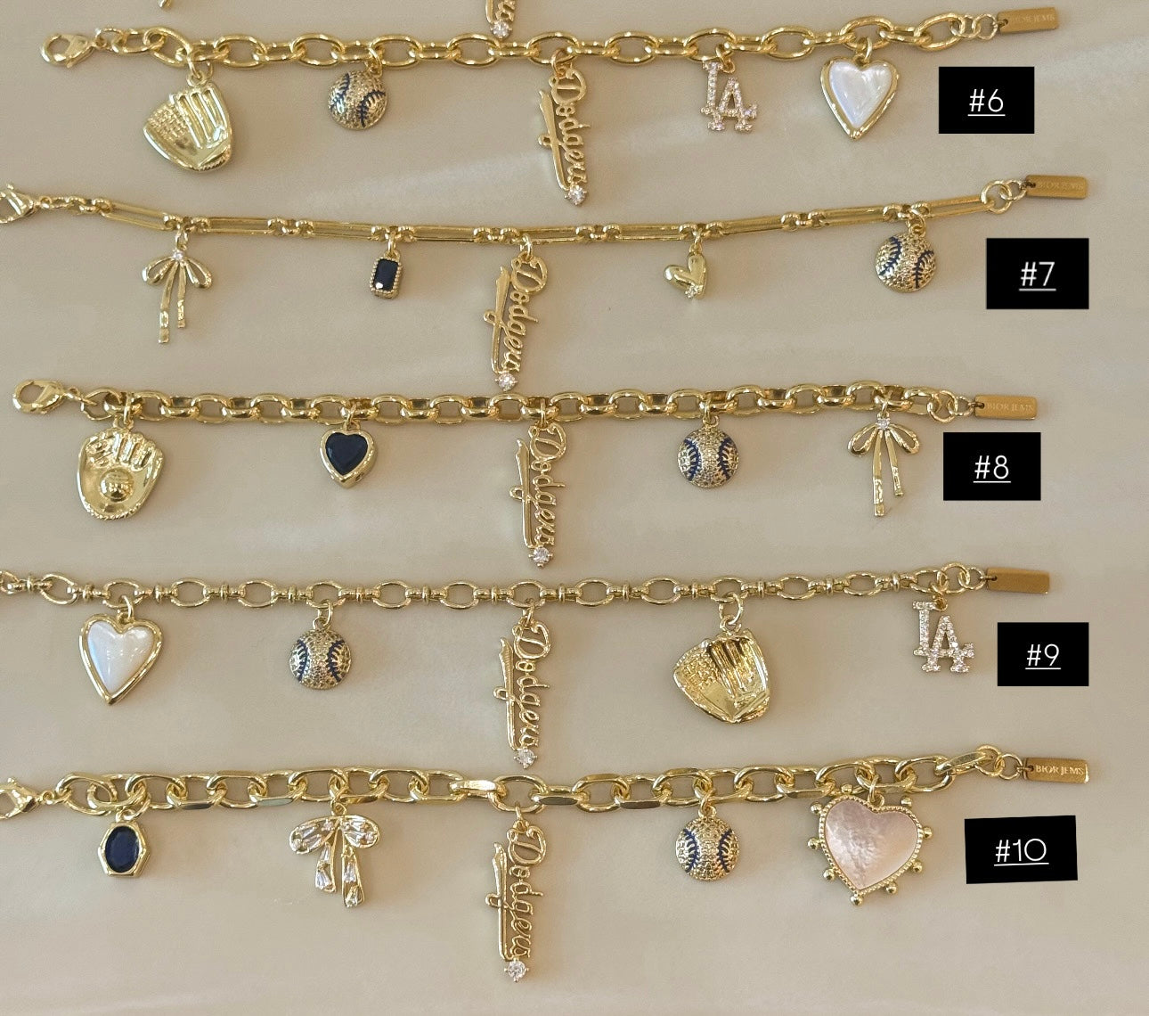 LA Lucky Charm Bracelet
