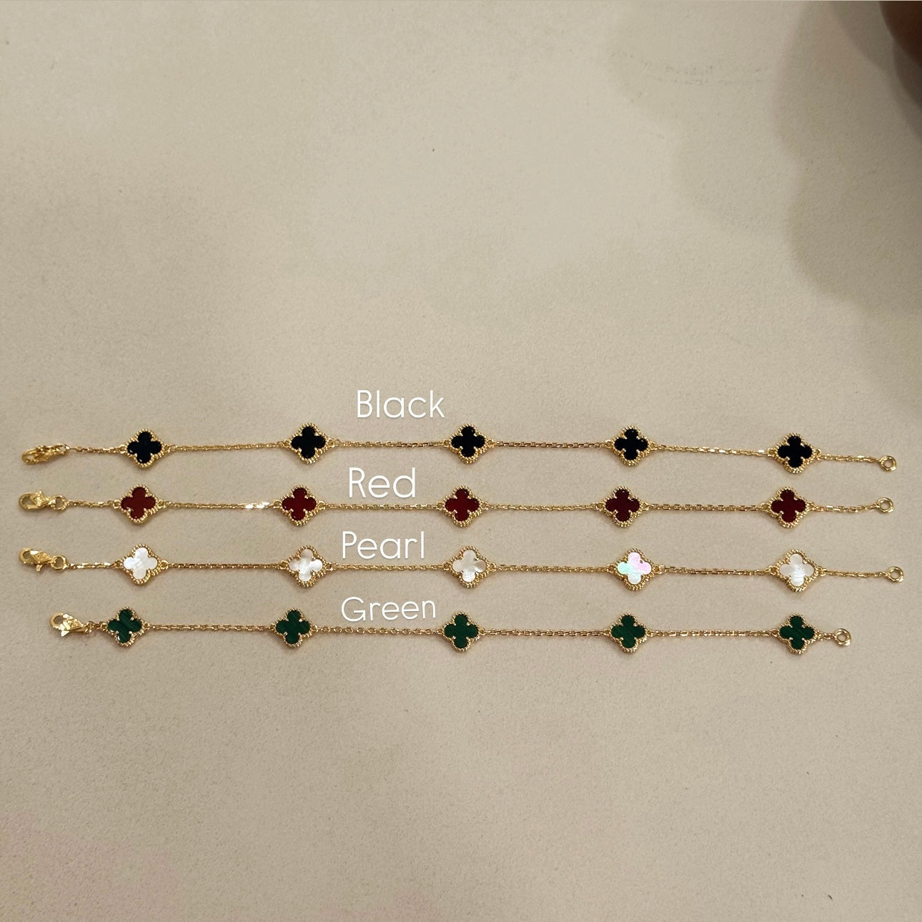 Lucky Clover Mini Bracelet