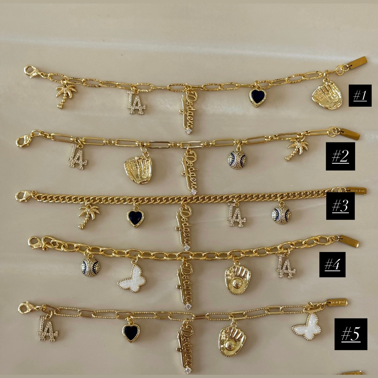 LA Lucky Charm Bracelet