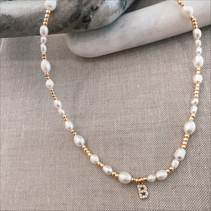 Be Your Best Version Pearl Choker