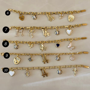 LA Custom Charm Bracelet
