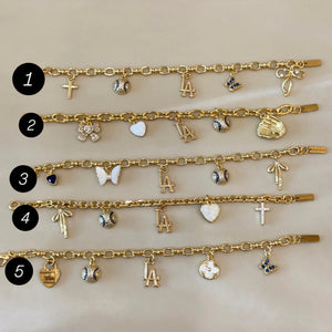 LA Custom Charm Bracelet