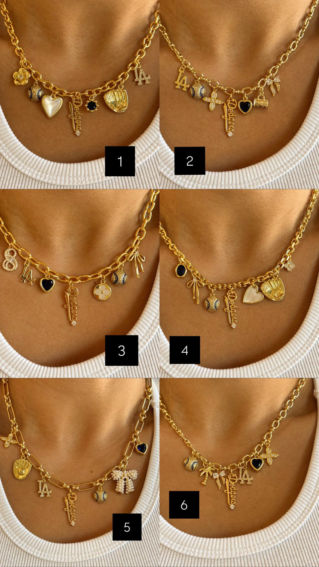 LA Lucky Charm Necklace