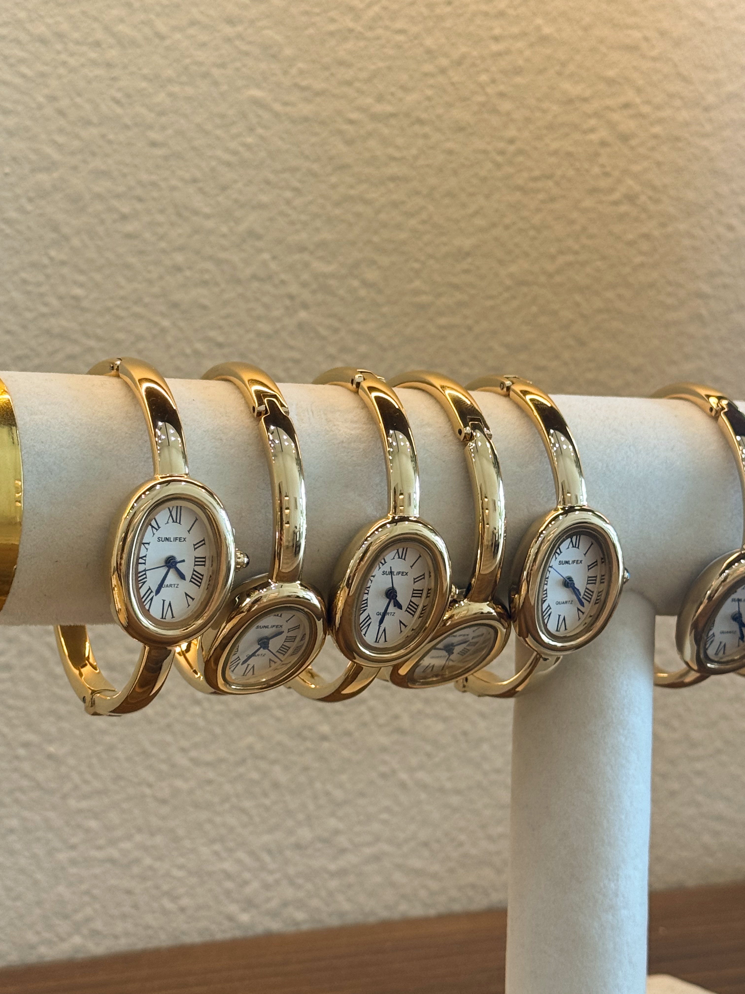 Carter Watch Bangle Bracelet