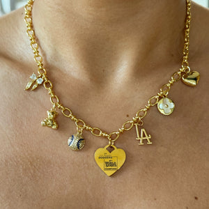 LA WS Custom Charm Necklace
