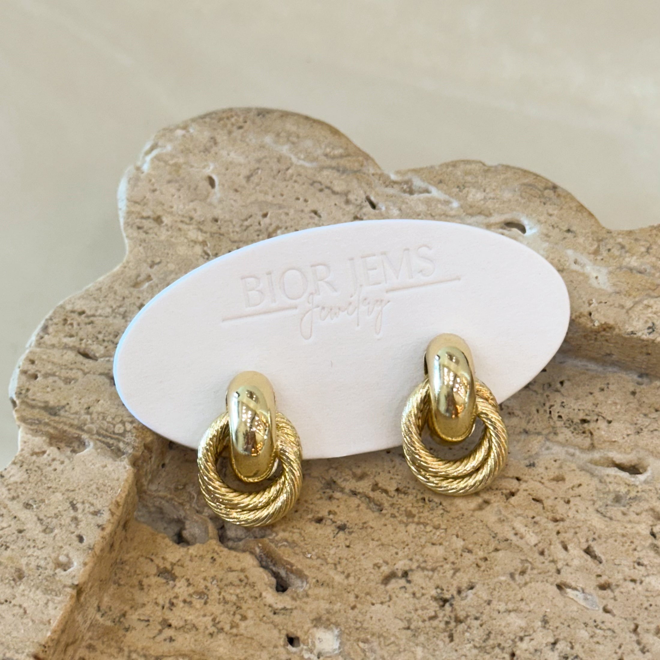 Noel Mini Knot Earrings