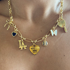 LA WS Custom Charm Necklace