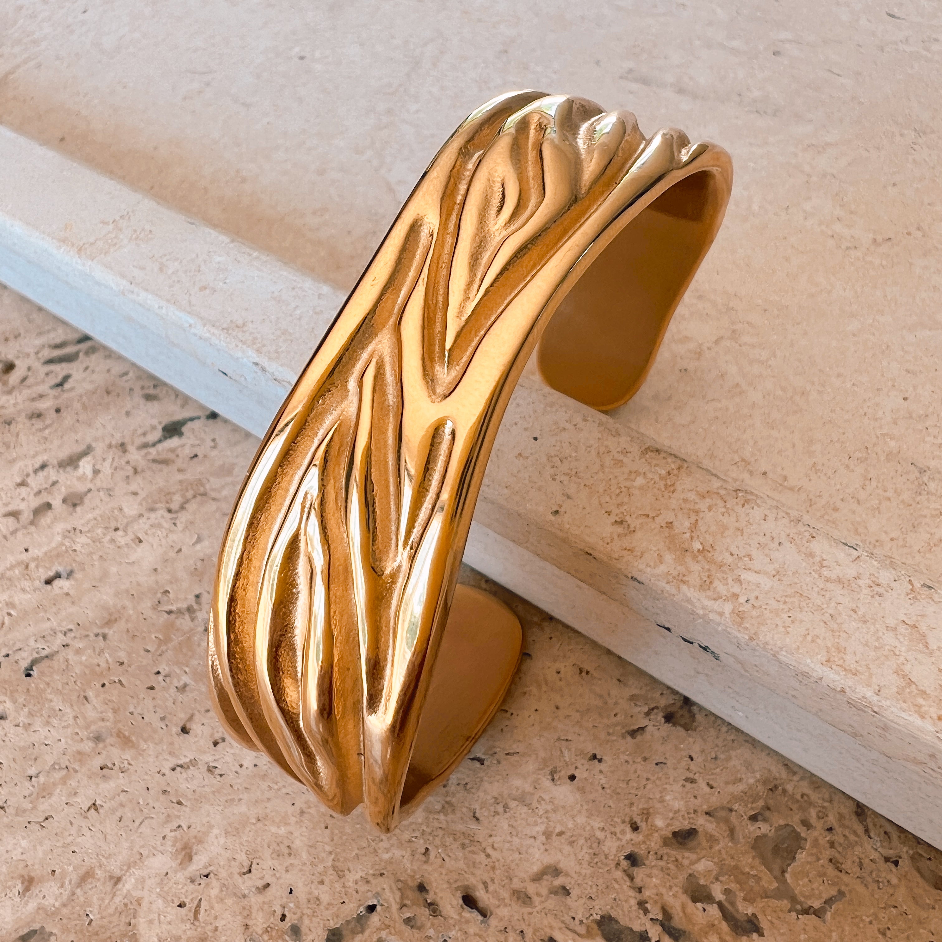 Aperol Spritz Textured Cuff