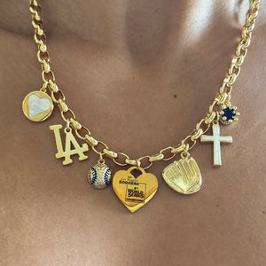 LA WS Custom Charm Necklace