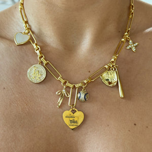 LA WS Custom Charm Necklace