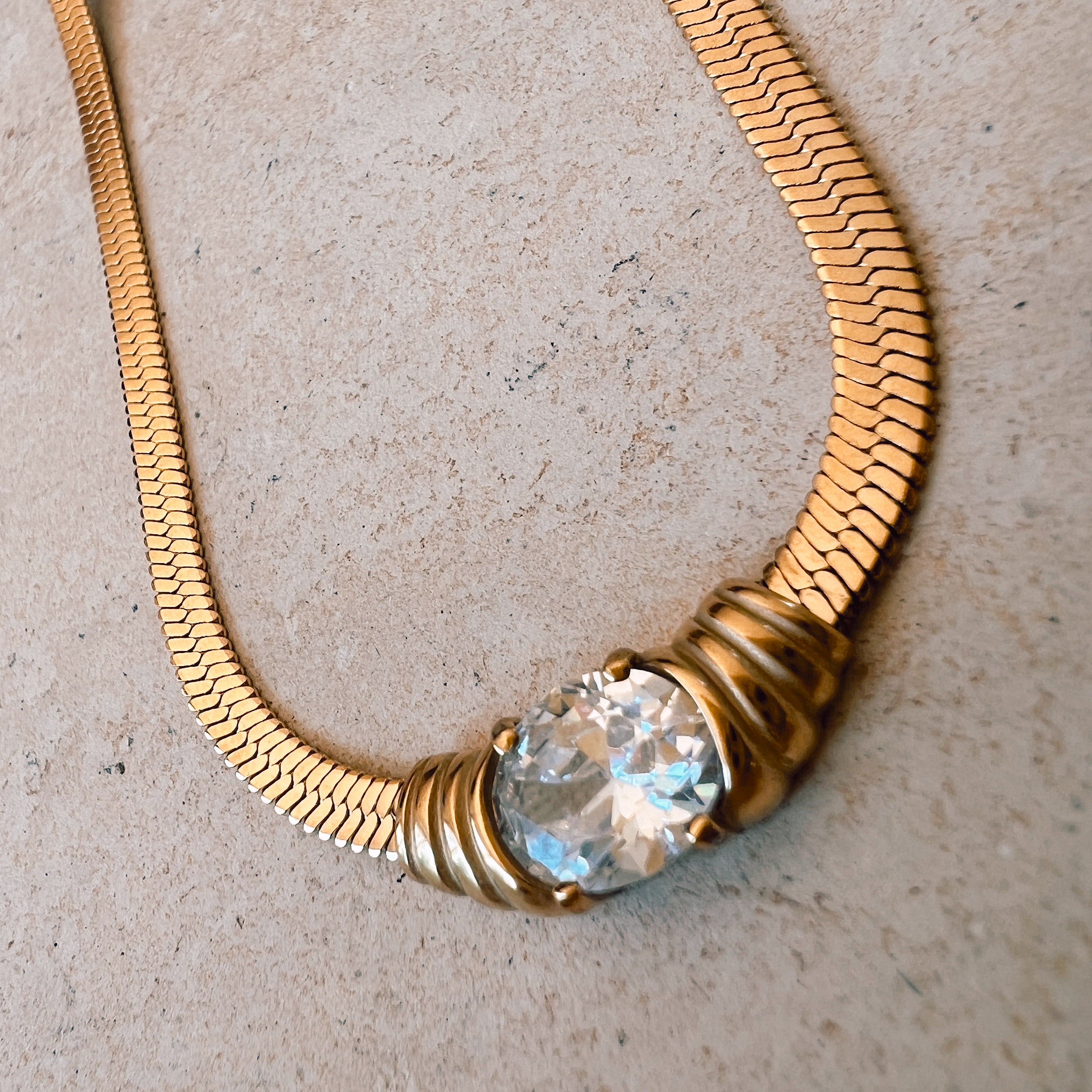 Main Character CZ Necklace
