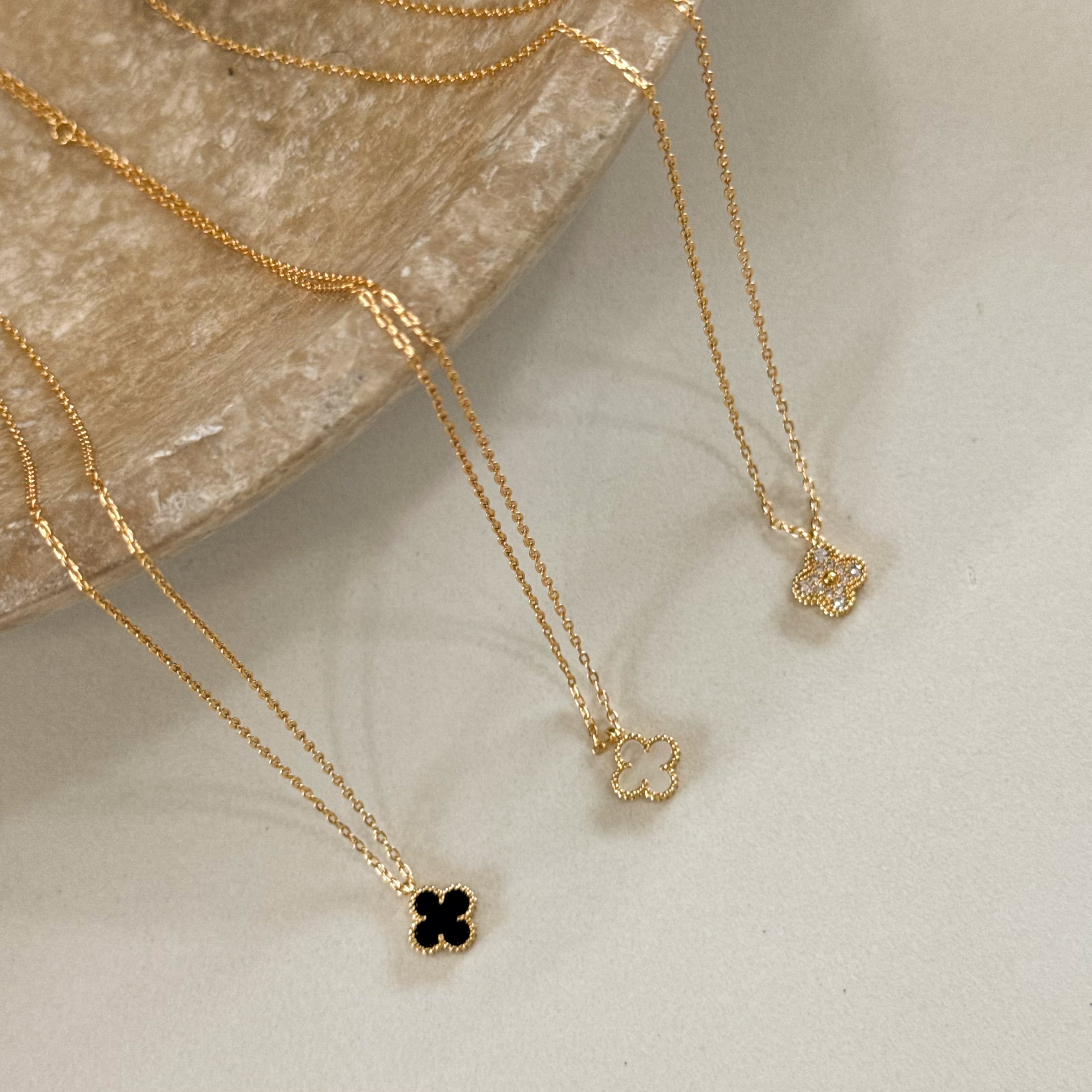 Mini Clover or Necklace