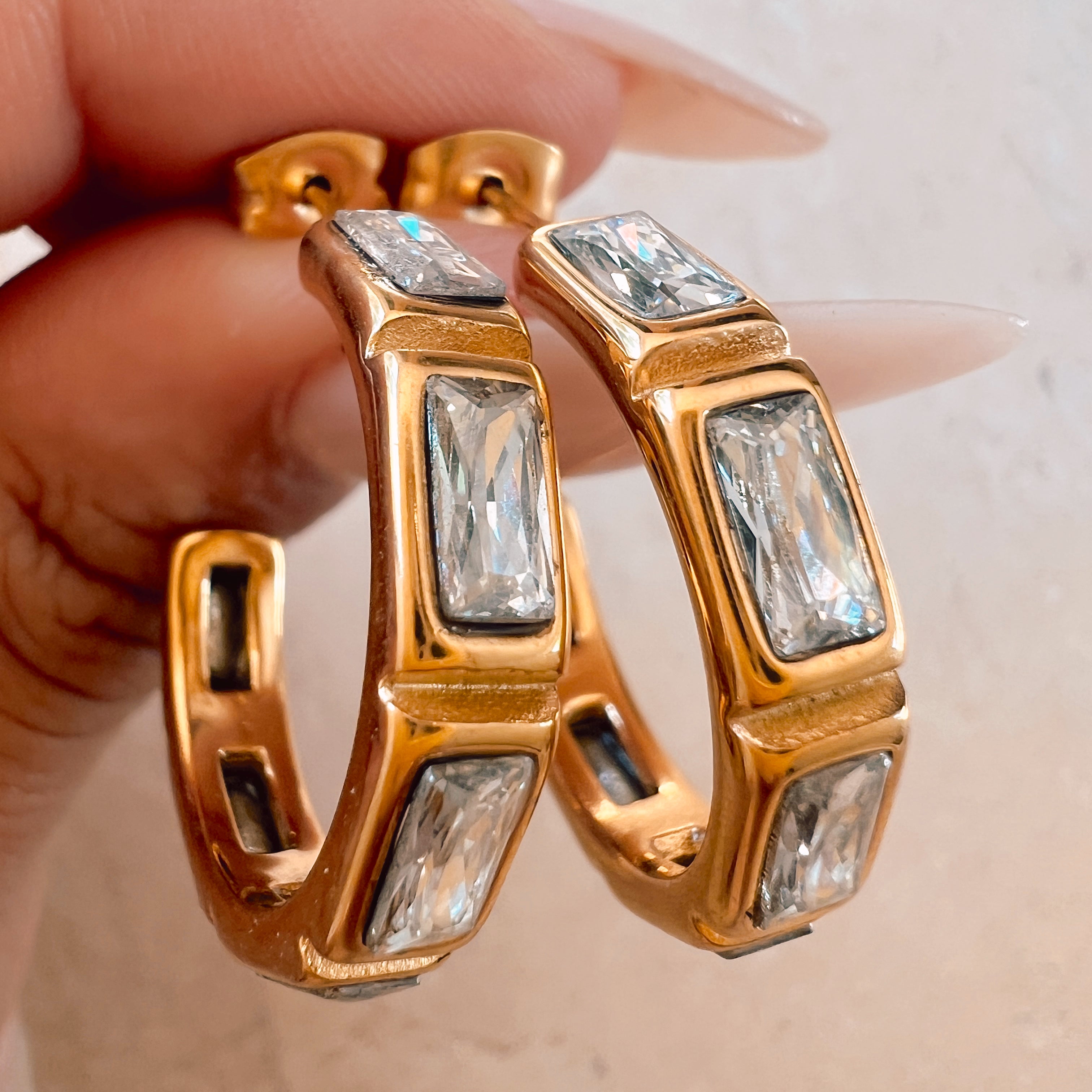 Your New Fav CZ Hoops