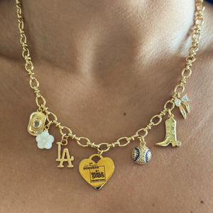 LA WS Custom Charm Necklace