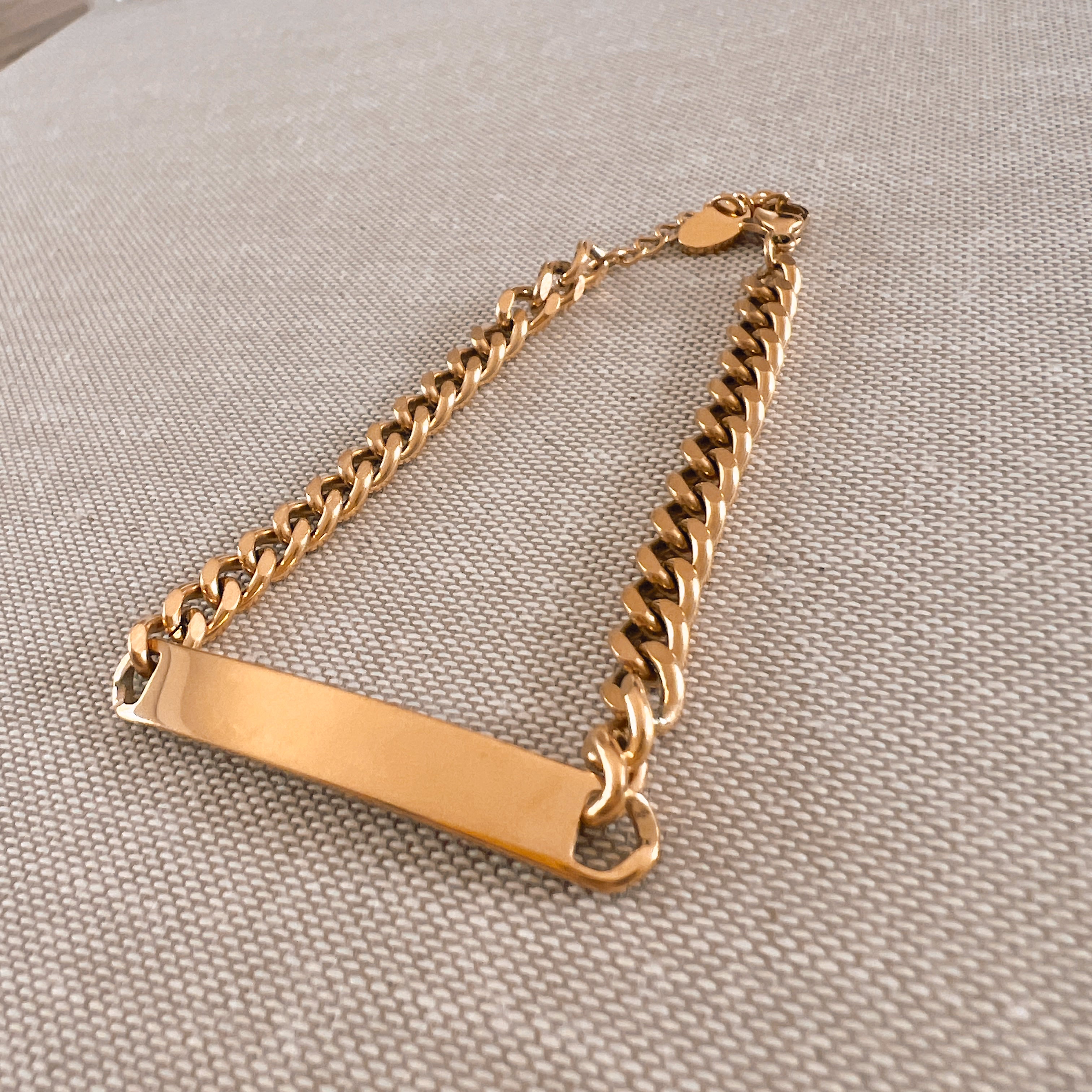 XL-Cuban Link Bar Bracelet