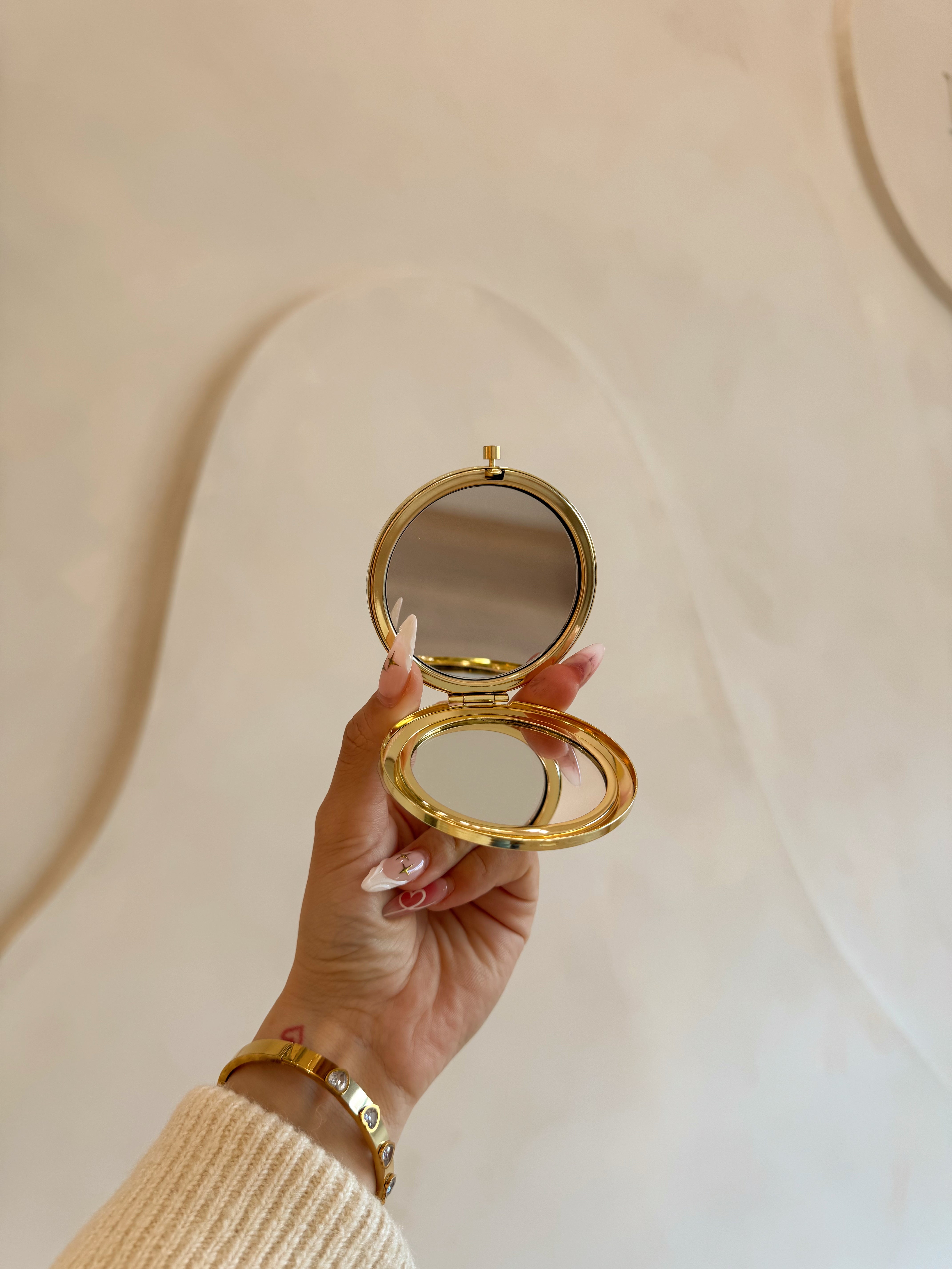 Engraving Compact Mirror