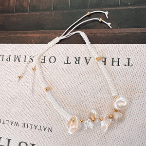 From The Beach Pearl Bracelet