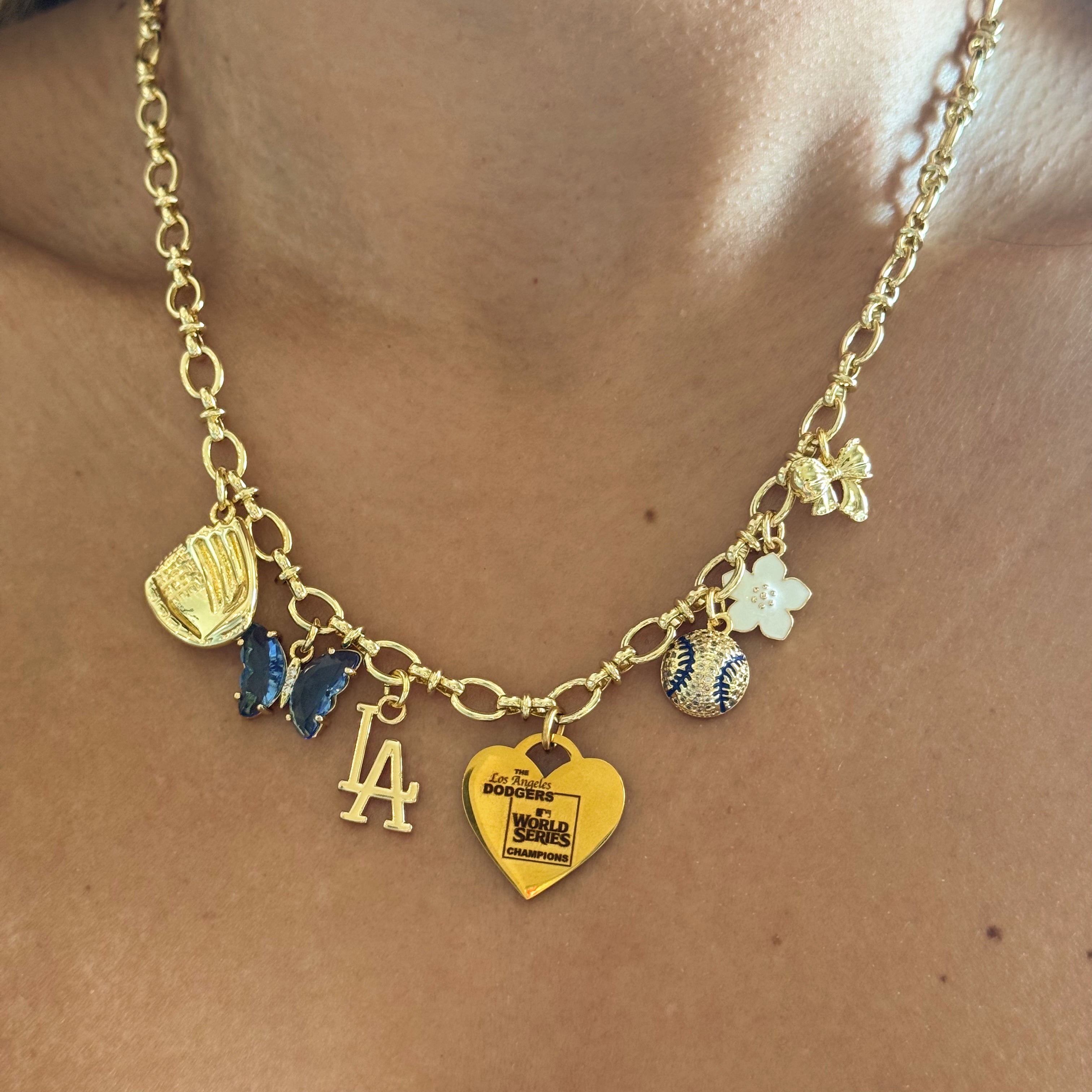 LA WS Custom Charm Necklace