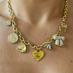 LA WS Custom Charm Necklace
