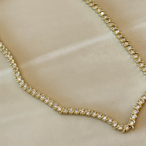 Timeless Tennis CZ Necklace