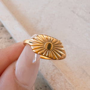 Rise To Greatness Sun Ring