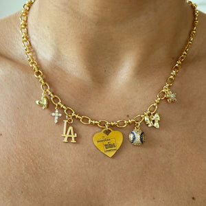 LA WS Custom Charm Necklace