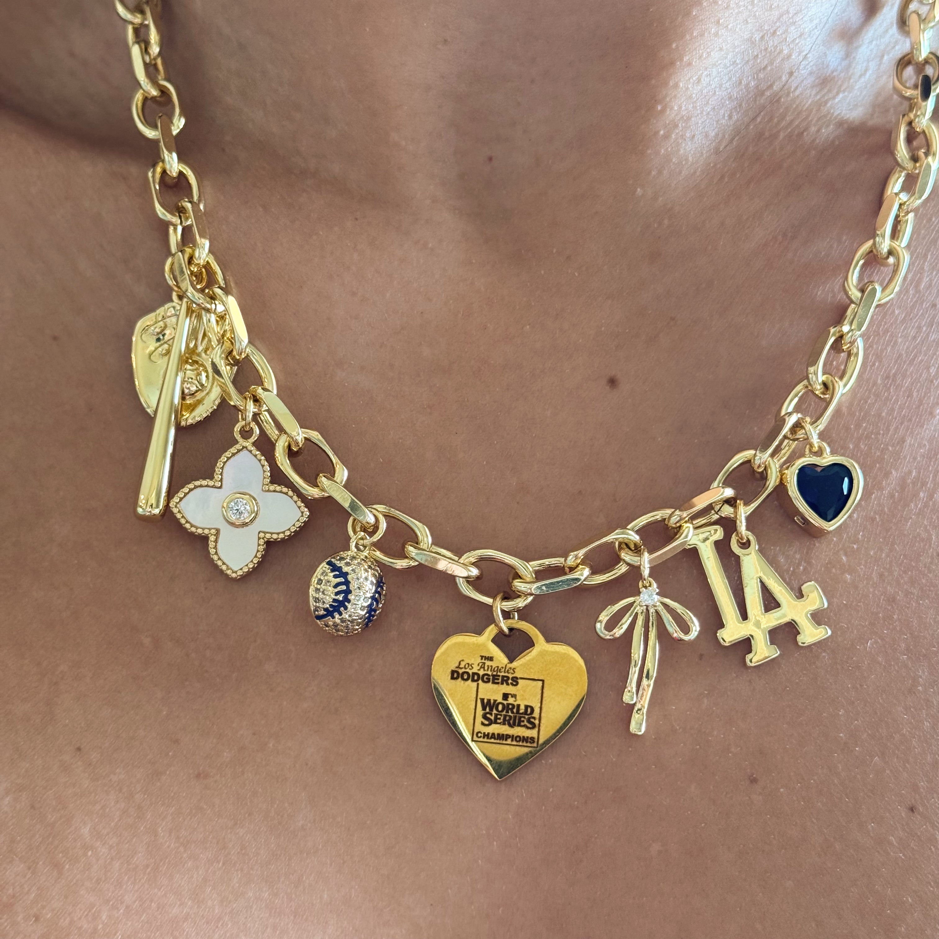 LA WS Custom Charm Necklace