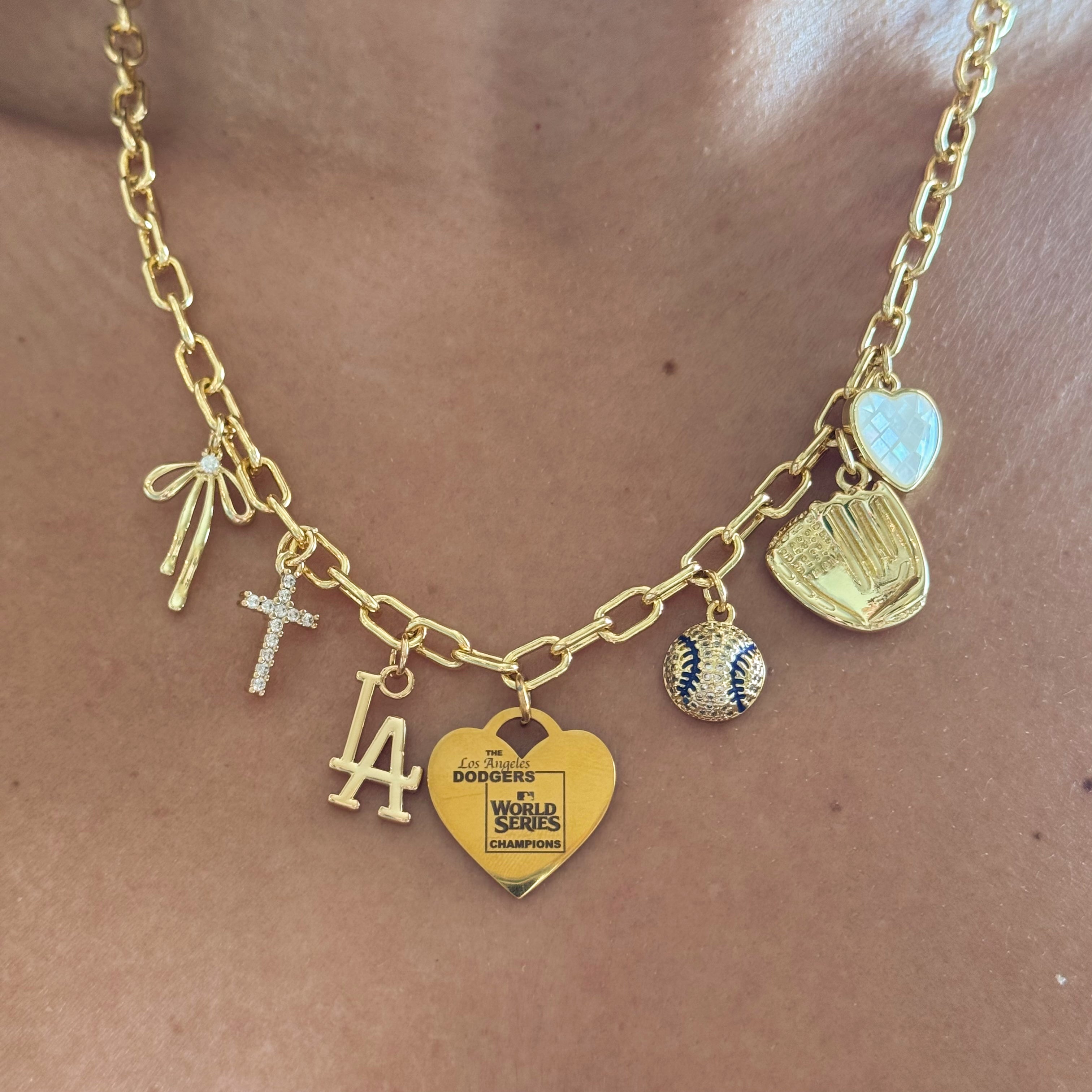 LA WS Custom Charm Necklace