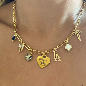 LA WS Custom Charm Necklace