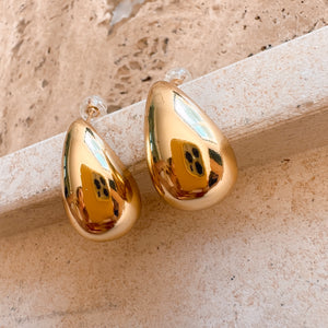 Dripping Gold Earrings