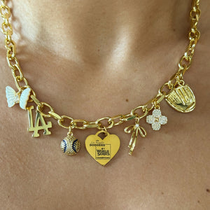 LA WS Custom Charm Necklace