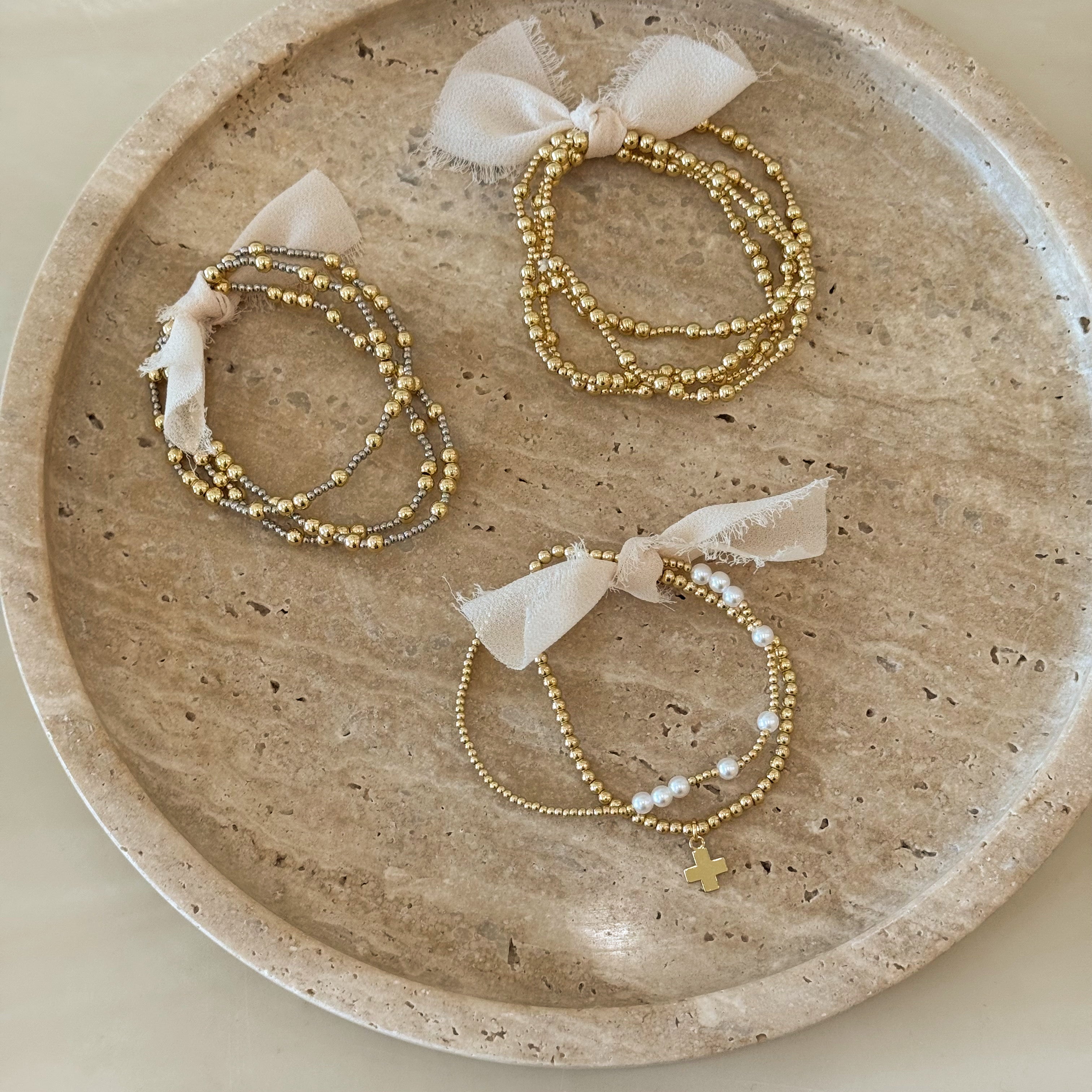 Basic Beaded Bracelet Set