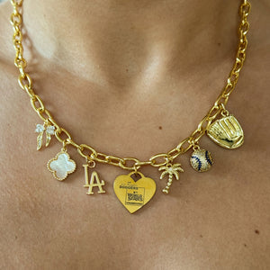 LA WS Custom Charm Necklace